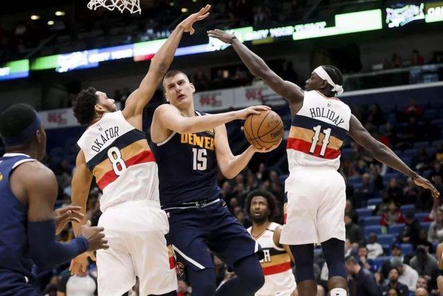 约基奇统治内线攻防,掘金豪取五连胜佳绩